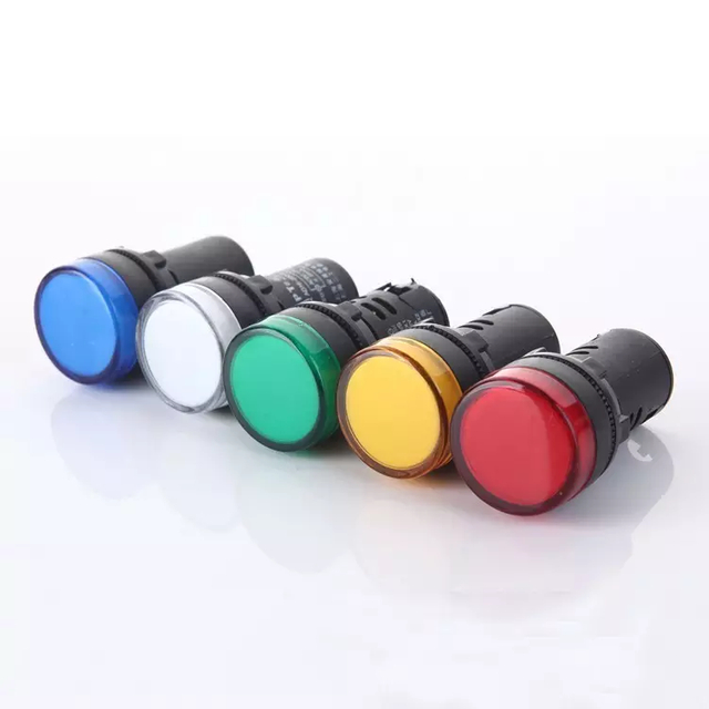 CMORSUN HD16-22DS Power Indicator Pilot Signal Light Lamp AC/DC 12V-380V