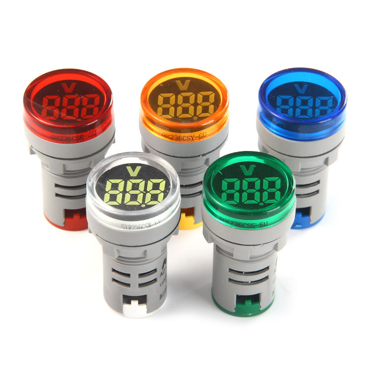 CMORSUN 22mm HD16-22VM led digital display indicator voltmeter