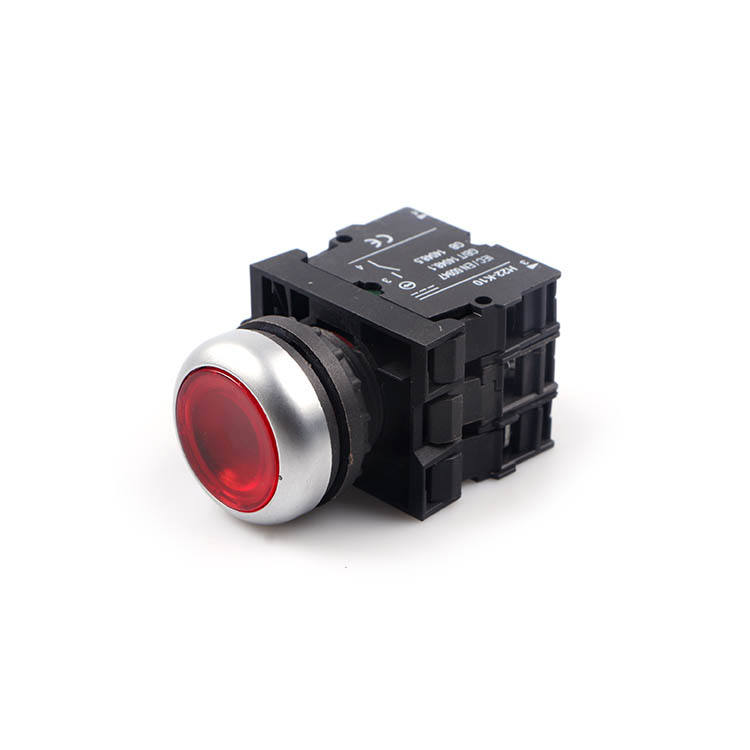 CMORSUN H22 Series Plastic Button Switch Double Control Engineering Vehicle Start And Stop Push Button Switch