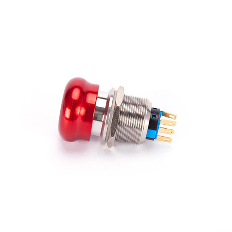 CMORSUN HB22 Metal Mushroom Emergency Stop Push Button Switch