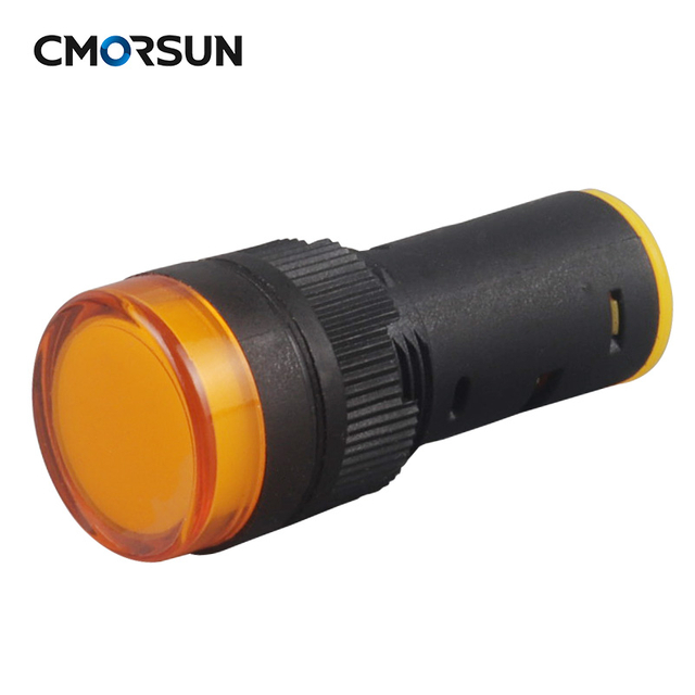 CMORSUN HD16-16DS 16mm Electric Led Indicator Lamp Water Heater Indicator Light AC/DC 12V-380V