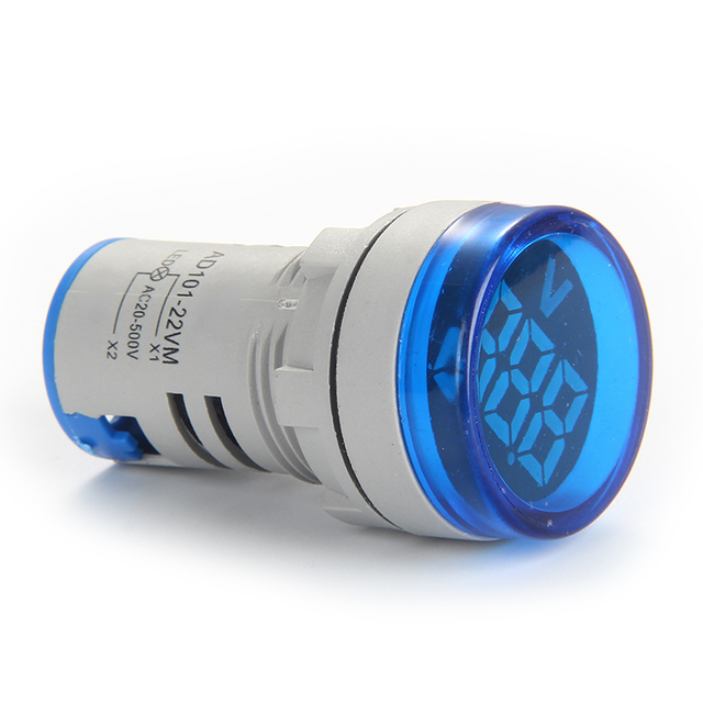 CMORSUN 22mm HD16-22VM led digital display indicator voltmeter